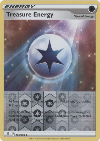 Evolving Skies - 165/203 - Treasure Energy - Reverse Holo