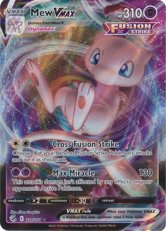 Fusion Strike - 114/264 - Mew VMAX