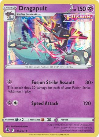 Fusion Strike - 130/264 - Dragapult - Holo