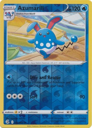 Fusion Strike - 059/264 - Azumarill - Reverse Holo