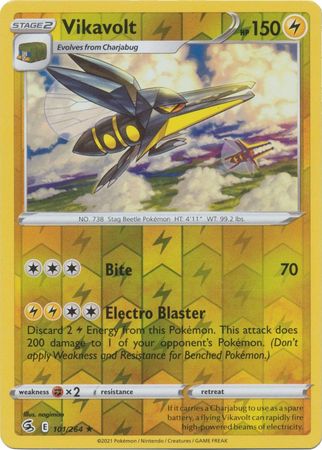 Fusion Strike - 101/264 - Vikavolt - Reverse Holo