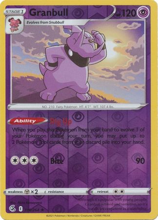 Fusion Strike - 116/264 - Granbull - Reverse Holo