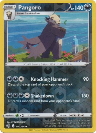 Fusion Strike - 174/264 - Pangoro - Reverse Holo