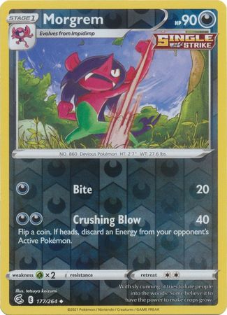 Fusion Strike - 177/264 - Morgrem - Reverse Holo