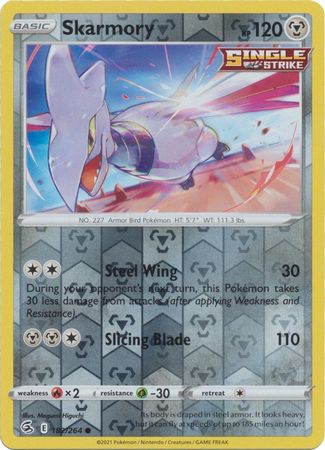 Fusion Strike - 182/264 - Skarmory - Reverse Holo