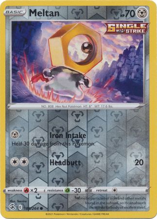 Fusion Strike - 188/264 - Meltan - Reverse Holo