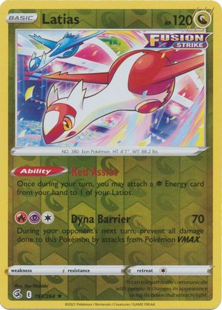 Fusion Strike - 193/264 - Latias - Reverse Holo