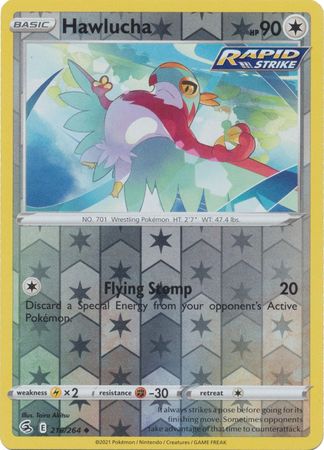 Fusion Strike - 216/264 - Hawlucha - Reverse Holo