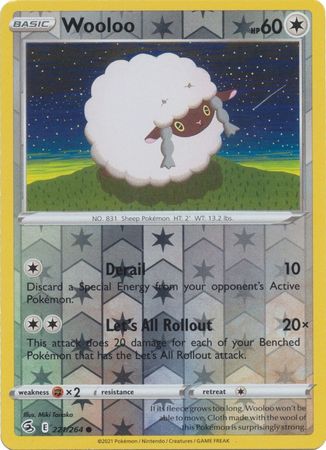 Fusion Strike - 221/264 - Wooloo - Reverse Holo