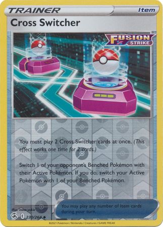 Fusion Strike - 230/264 - Cross Switcher - Reverse Holo