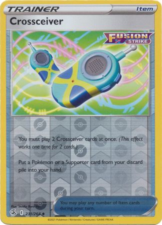 Fusion Strike - 231/264 - Crossceiver - Reverse Holo