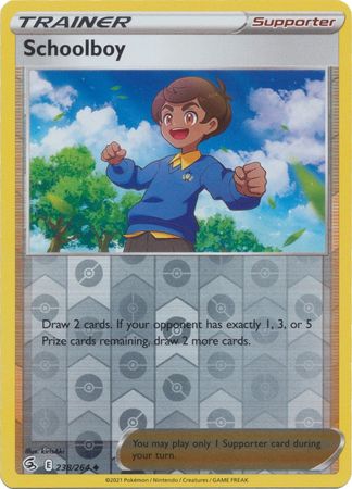 Fusion Strike - 238/264 - Schoolboy - Reverse Holo