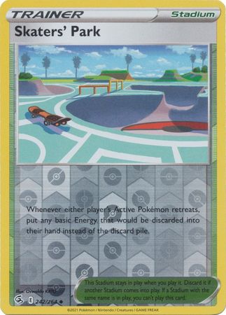 Fusion Strike - 242/264 - Skaters' Park - Reverse Holo