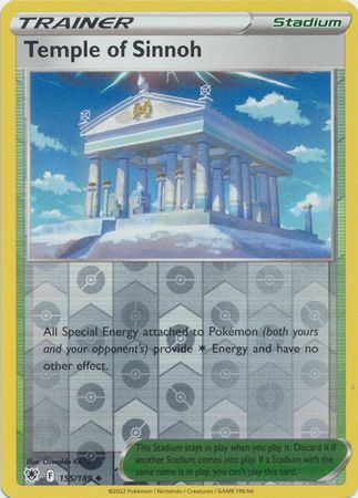 Astral Radiance - 155/189 - Temple of Sinnoh - Reverse Holo