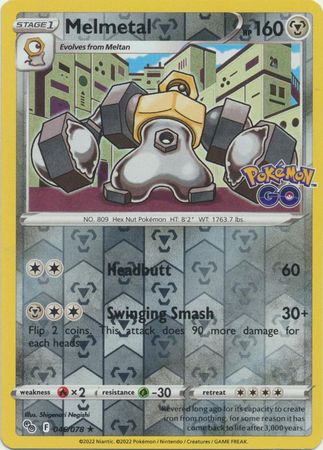 Pokémon GO - 046/078 - Melmetal - Reverse Holo