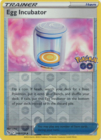 Pokémon GO - 066/078 - Egg Incubator - Reverse Holo