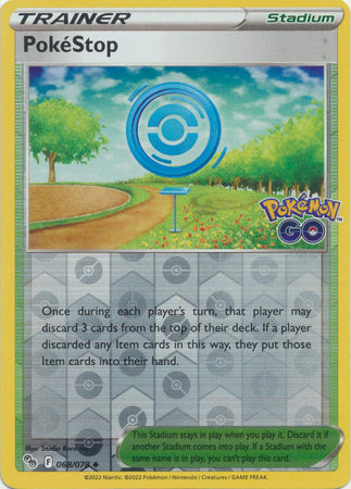 Pokémon GO - 068/078 - PokéStop - Reverse Holo