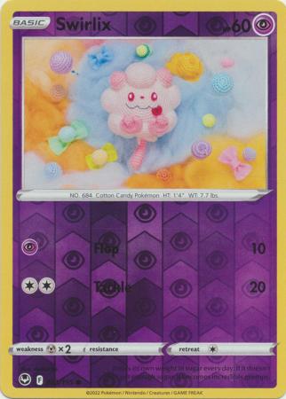 Silver Tempest - 083/195 - Swirlix - Reverse Holo