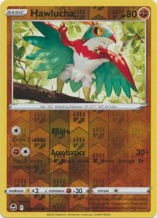 Silver Tempest - 098/195 - Hawlucha - Reverse Holo