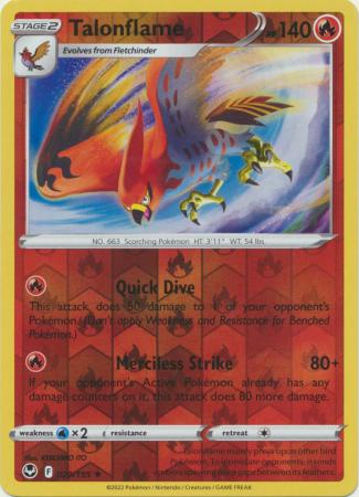 Silver Tempest - 029/195 - Talonflame - Reverse Holo