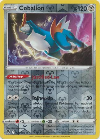 Silver Tempest - 126/195 - Cobalion - Reverse Holo