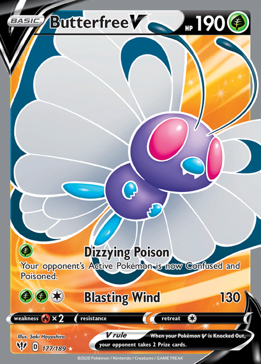 Darkness Ablaze - 177/189 - Butterfree V