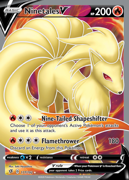 Rebel Clash - 177/192 - Ninetales V