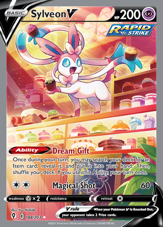 Evolving Skies - 184/203 - Sylveon V