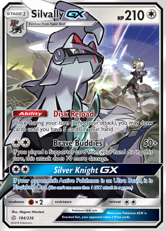 Cosmic Eclipse - 184/236 - Silvally GX