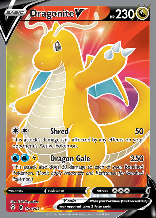 Evolving Skies - 191/203 - Dragonite V