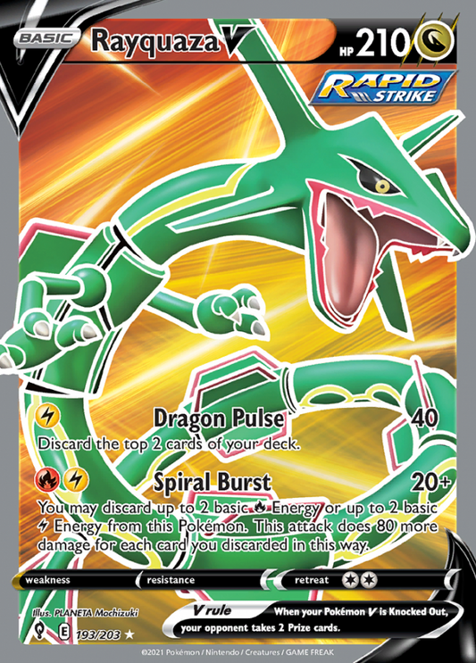 Evolving Skies - 193/203 - Rayquaza V