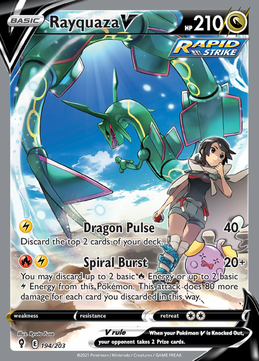 Evolving Skies - 194/203 - Rayquaza V