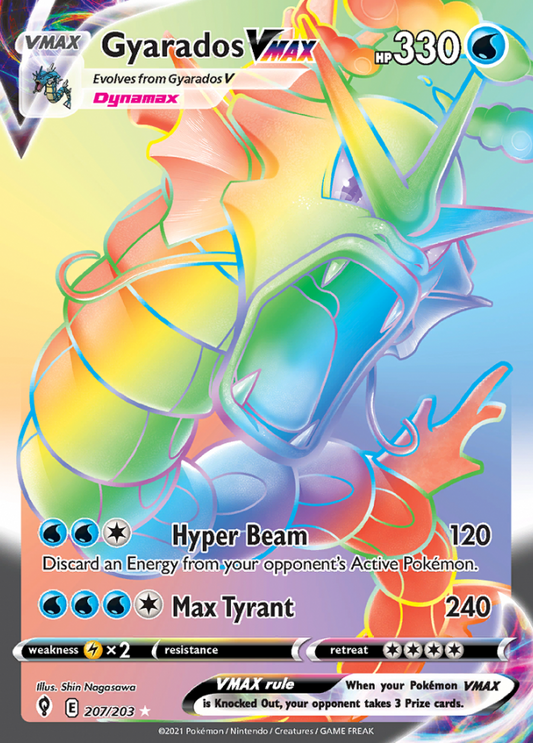 Evolving Skies - 207/203 - Gyarados VMAX