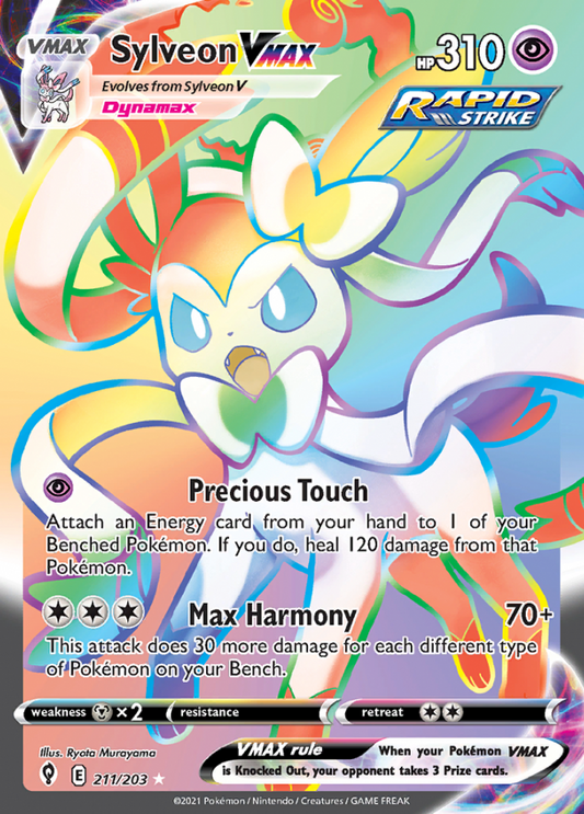 Evolving Skies - 211/203 - Sylveon VMAX