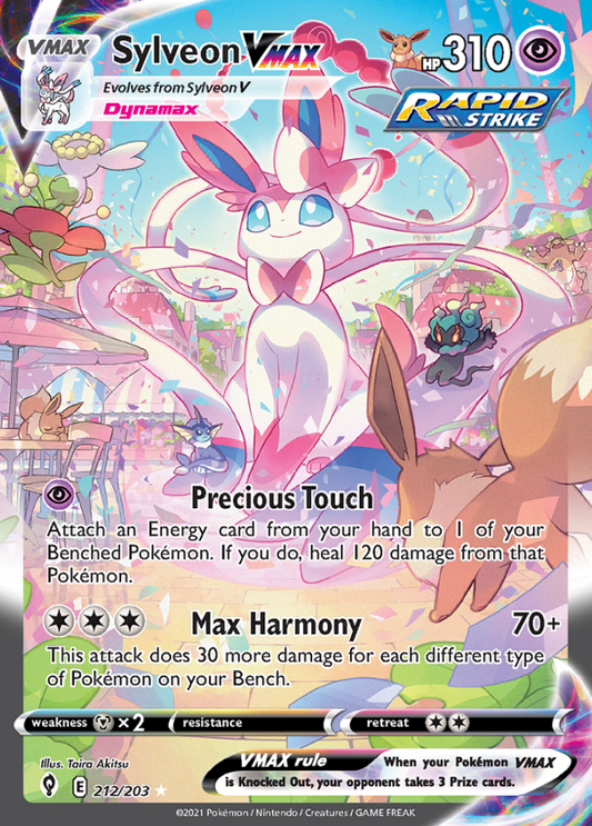 Evolving Skies - 212/203 - Sylveon VMAX