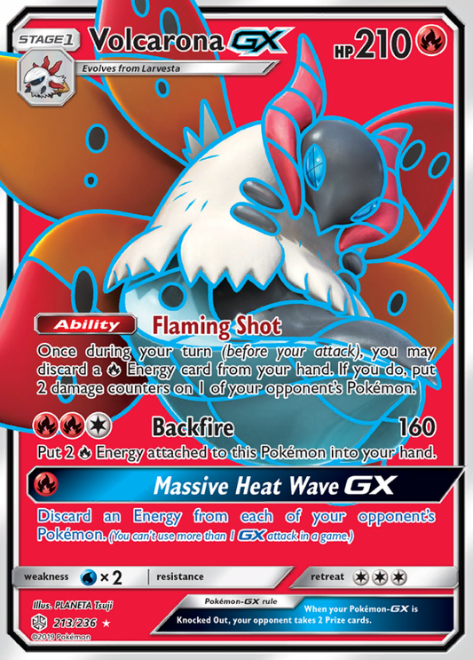 Cosmic Eclipse - 213/236 - Volcarona GX