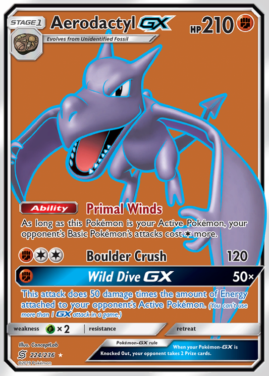 Unified Minds - 224/236 - Aerodactyl GX