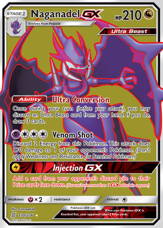 Unified Minds - 230/236 - Naganadel GX