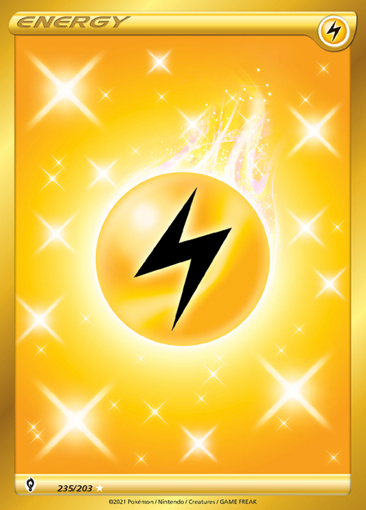 Evolving Skies - 235/203 - Lightning Energy (Gold)