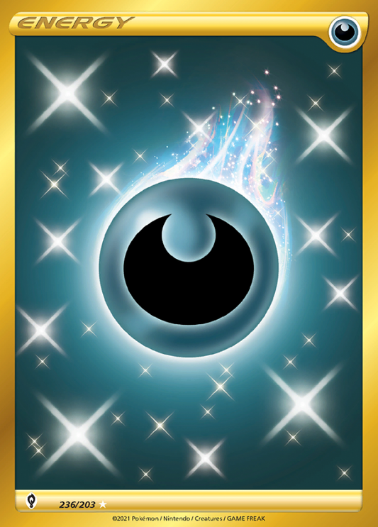 Evolving Skies - 236/203 - Darkness Energy (Gold)