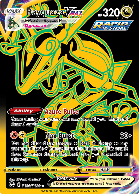 Silver Tempest - TG29 - Rayquaza VMAX