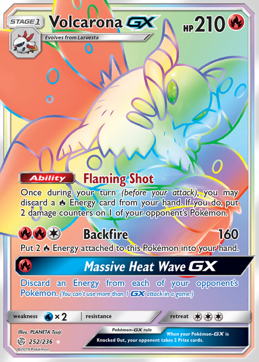 Cosmic Eclipse - 252/236 - Volcarona GX