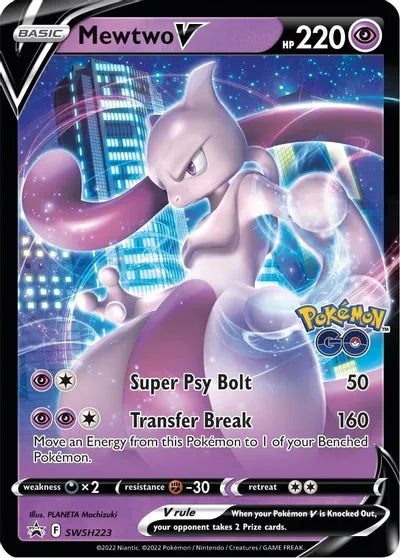 Black Star Promos - SWSH223 - Mewtwo V