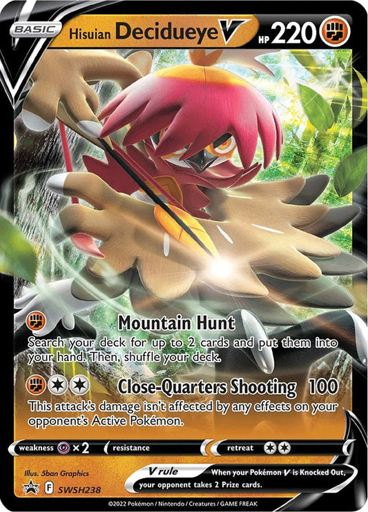 Black Star Promos - SWSH238 - Hisuian Decidueye V