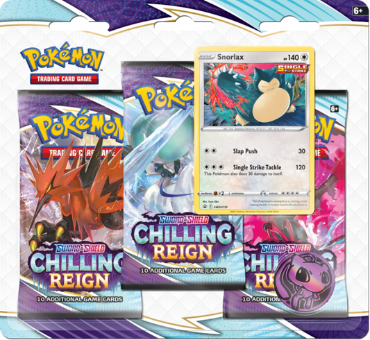 Chilling Reign 3-Booster Blister - Snorlax