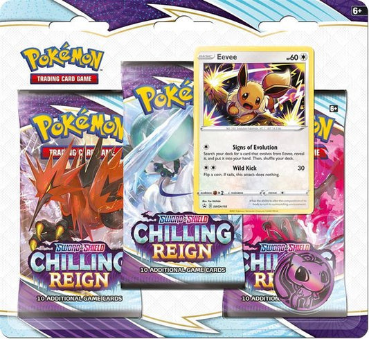 Chilling Reign 3-Booster Blister - Eevee