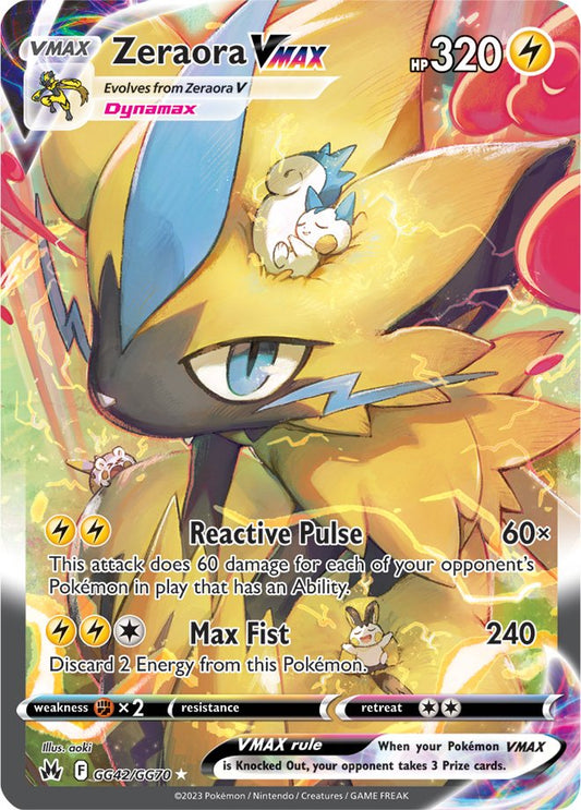 Crown Zenith - GG42 - Zeraora VMAX