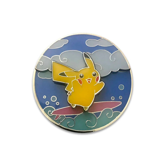 Celebrations: Flying & Surfing Pikachu Pin