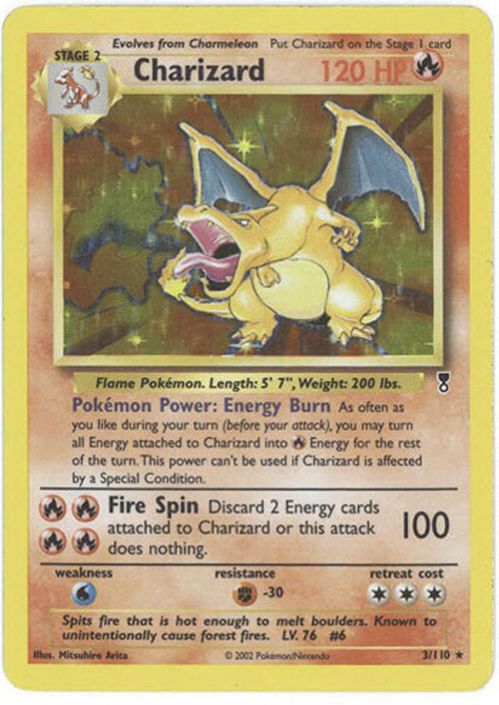Legendary Collection - 003/110 - Charizard - Holo