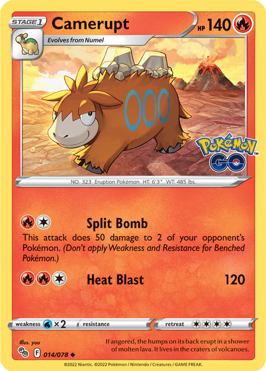 Pokémon GO - 014/078 - Camerupt